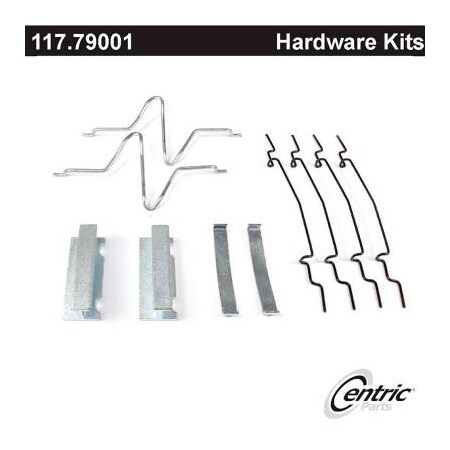 Centric Disc Brake Hardware Kit, Parts 117.79001